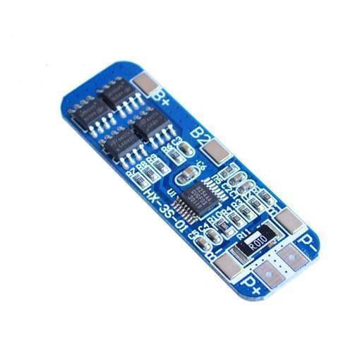 Hx-3s-1 Lithium Battery 3s 12v 10a Charge Protection Board Bms Pcm For 18650 Li-ion Cells Charging