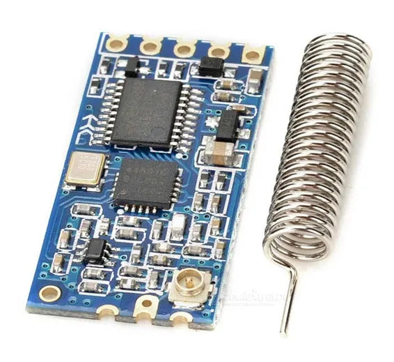 Hc-12 Hc12 Si4463 433mhz Rf Wireless Serial Module With Antenna