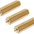 M3x20mm Female To Female Thread Brass Hex Standoff Pcb Pillar Spacer