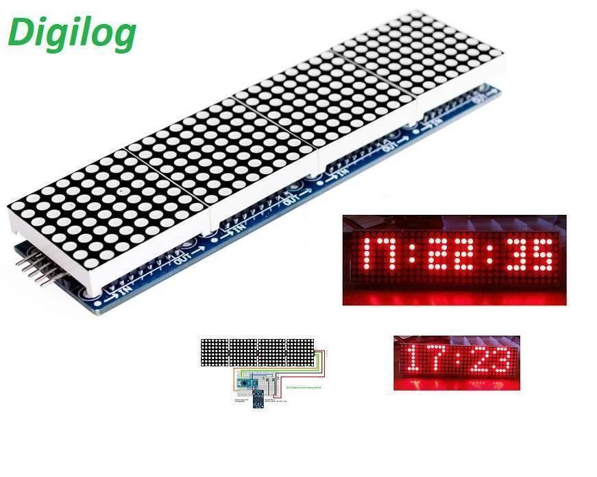 Max7219 32×8 Dot Matrix Display Module