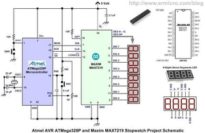 Max7219 Seven Segment And Dot Matrix Display Driver
