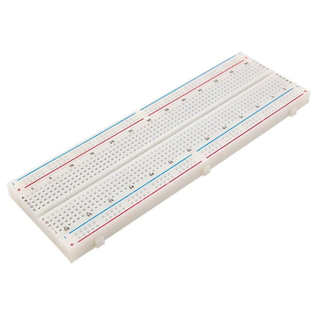 Mb102 Breadboard 830 Points Solderless Prototyping Breadboard High Quality
