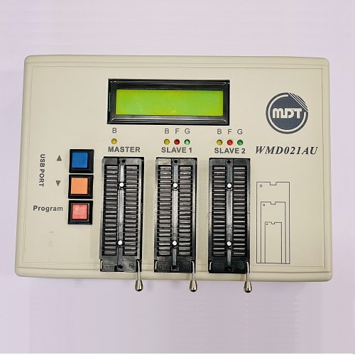 Used MDT WMD021AU Writer – Microcontroller Programmer, USB Interface, Chip Burning Tool