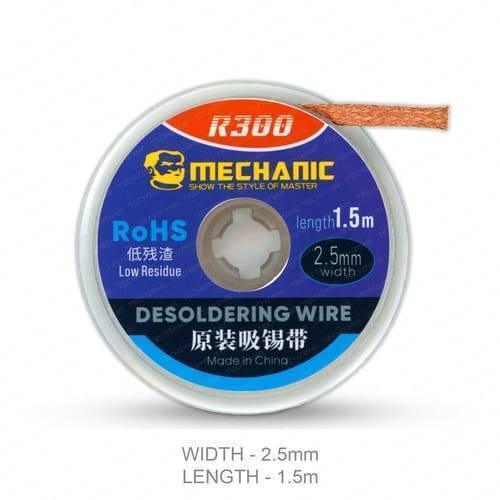 Mechanic Desoldering Wire R300 1.5m 2.5mm Bga Welding Desoldering Wick Braid Tin