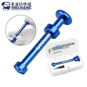 Mechanic P08 Aluminum Alloy Needle Tube Piston Solder Paste Flux Welding Oil Booster Pusher