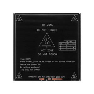 Mk3 Heatbed Heated Bed Heat Bed 214x214x3mm Aluminum Pcb Board Heat Bed 12v/24v Dual Power For Reprap 3d Printer