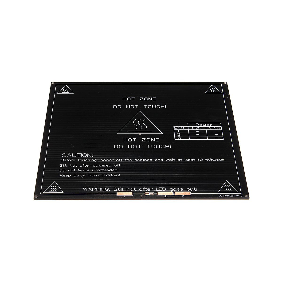 Mk3 Heatbed Heated Bed Heat Bed 214x214x3mm Aluminum Pcb Board Heat Bed 12v/24v Dual Power For Reprap 3d Printer