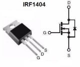 Pullout Mosfet Irf1404 Irf 1404