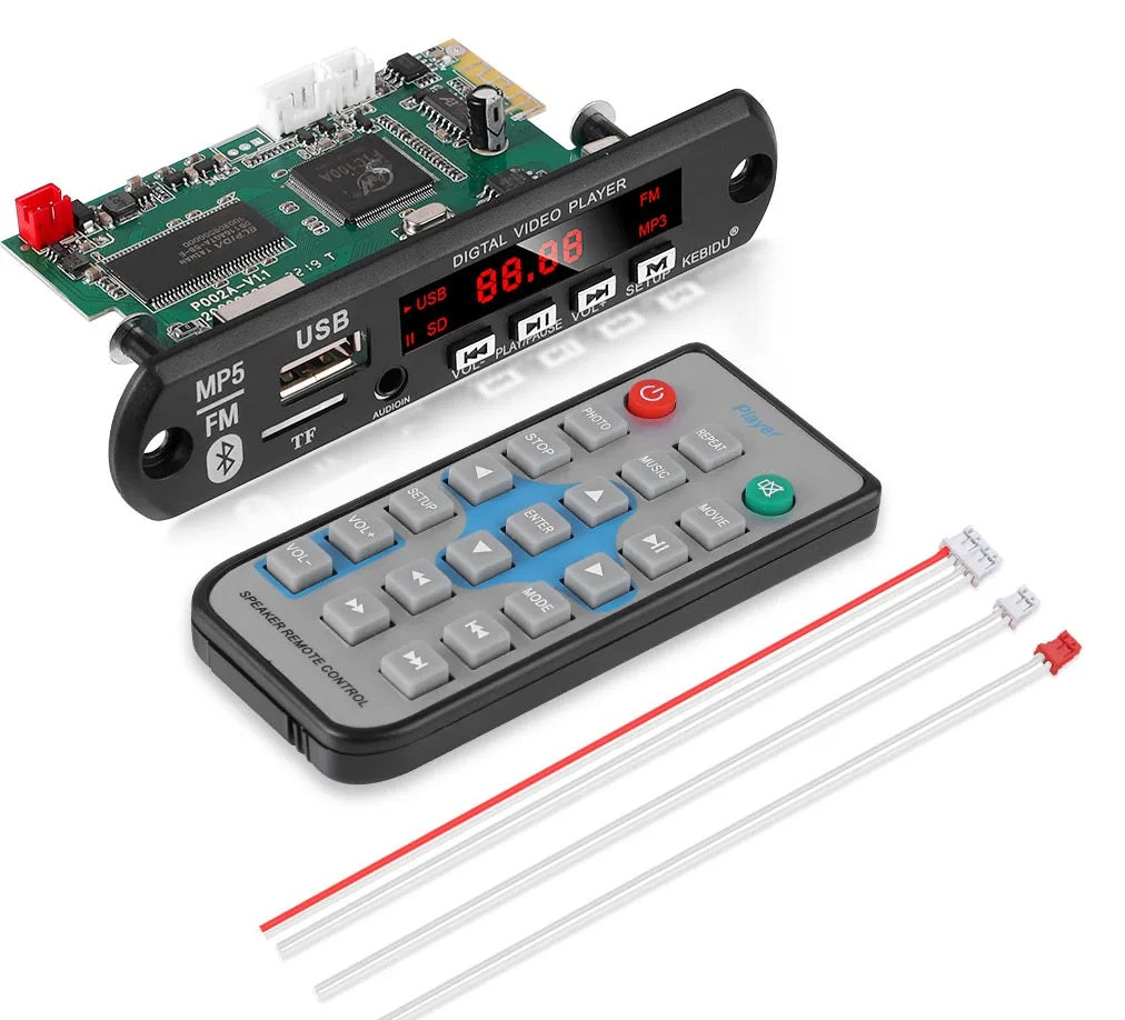 Bluetooth Usb Mp5 Video Fm Radio Kit Player