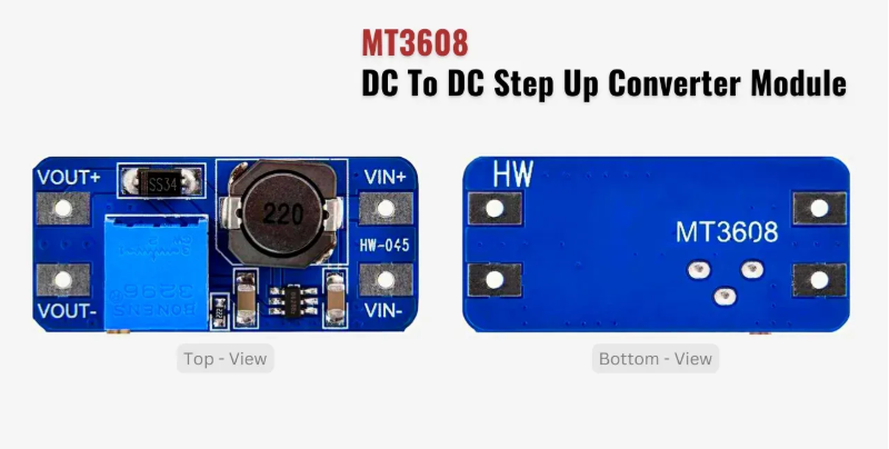 Mt3608 Booster Converter Power Module Dc-dc Step Up Module