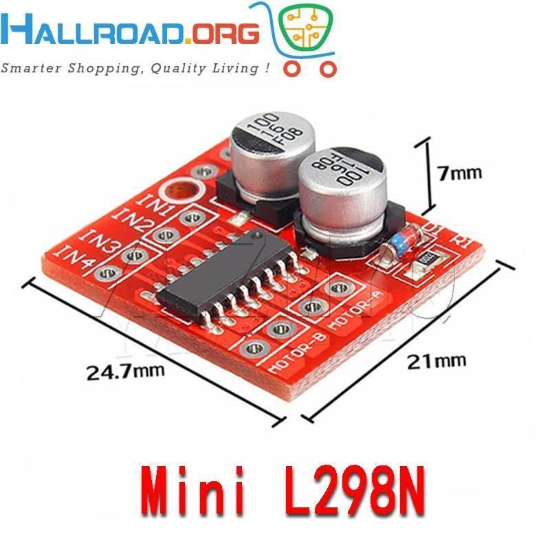 Mx1508 Mini Dual Channel 1.5a Dc Motor Driver Module Mini L298n Replacement