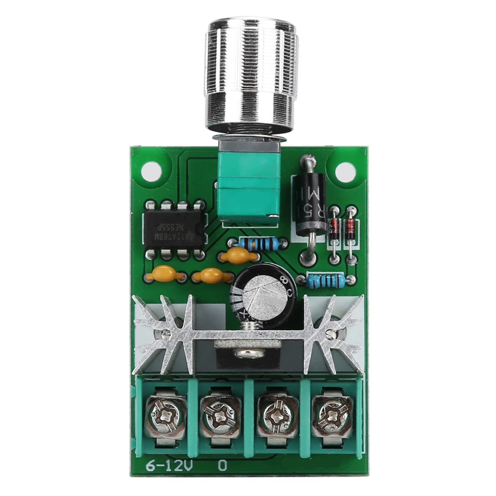 6v-12v 6a Dc Motor Speed Controller Pwm Regulator Module