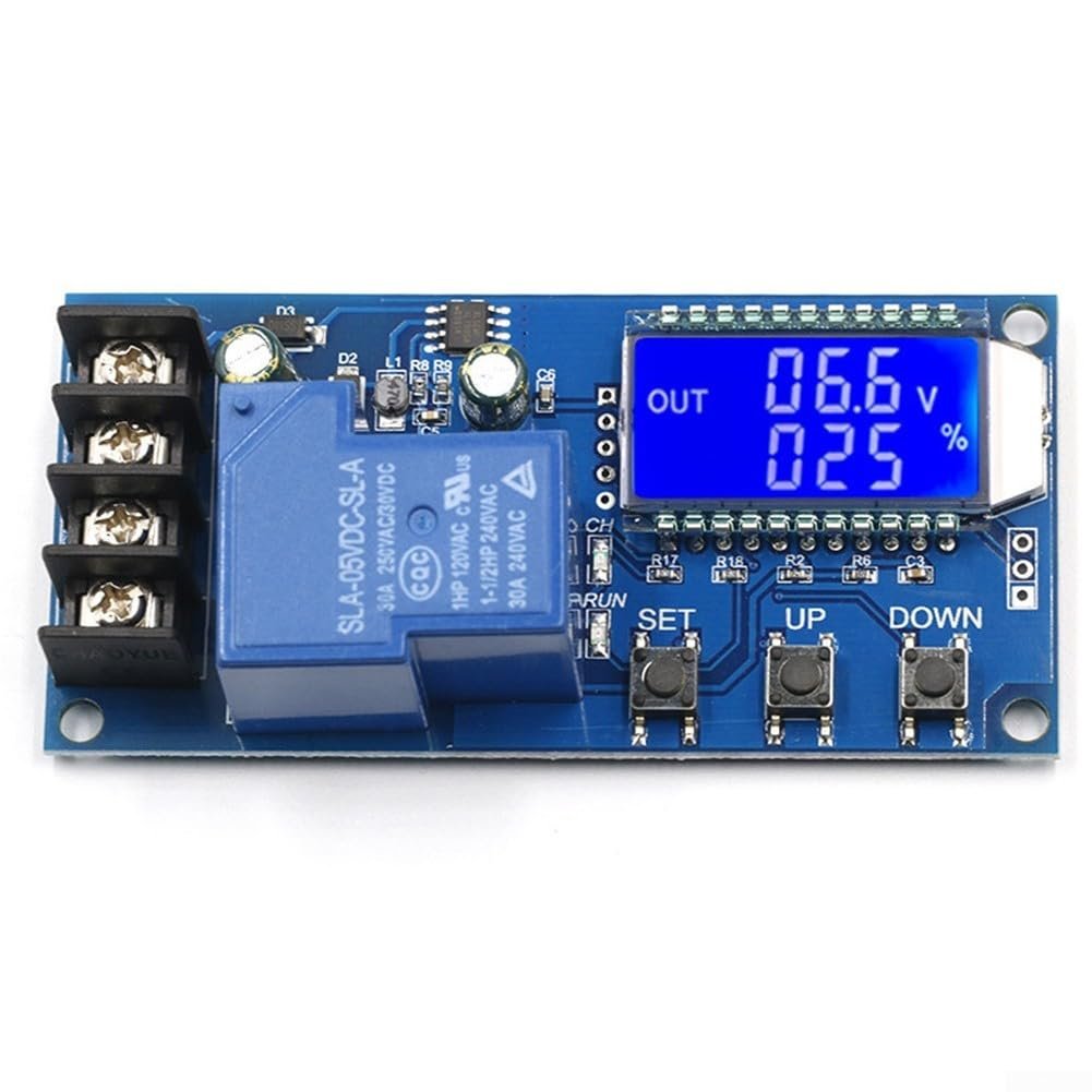 Hcw-l30a Digital Battery Charging Control Module (6-60v, 30a)