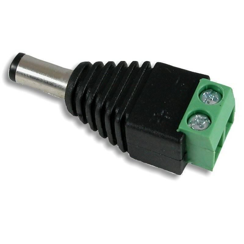 Male 2.1mm x 5.5mm Dc Power Plug Jack Adapter Wire Connector Dc Jack