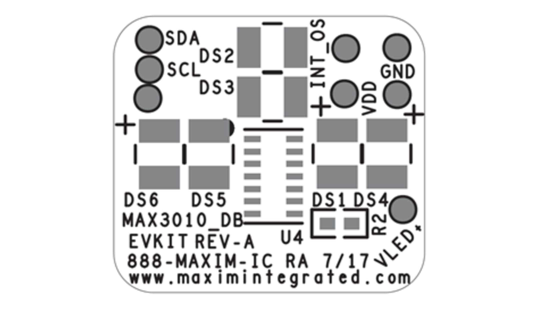 Max30101/ Max30102 Accevkit