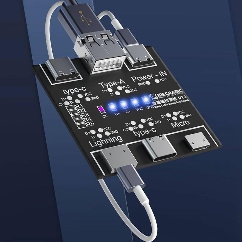 Mechanic Dt3 Data Cable Detection Board For Ios Android Type-c