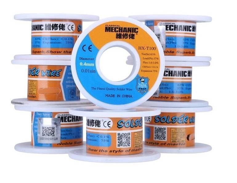 Mechanic Hx-t100 0.4mm 50 Grams Soldering Wire