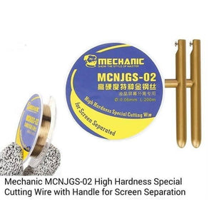 Mechanic High Hardness Lcd Display Touch Screen Separator Cutting Wire Line 0.04mm 200m Mcnjgs-02