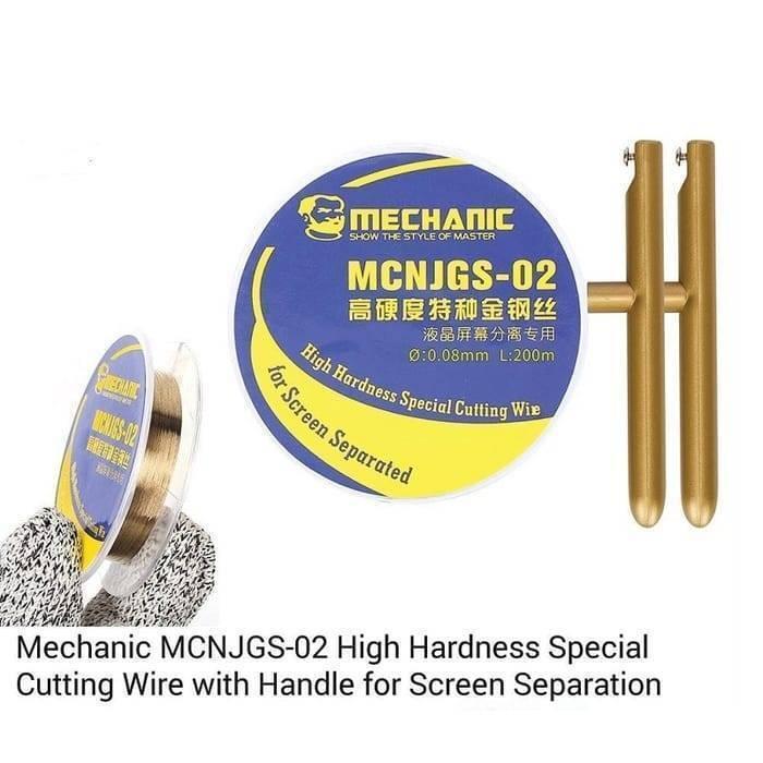 Mechanic High Hardness Lcd Display Touch Screen Separator Cutting Wire Line 0.04mm 200m Mcnjgs-02