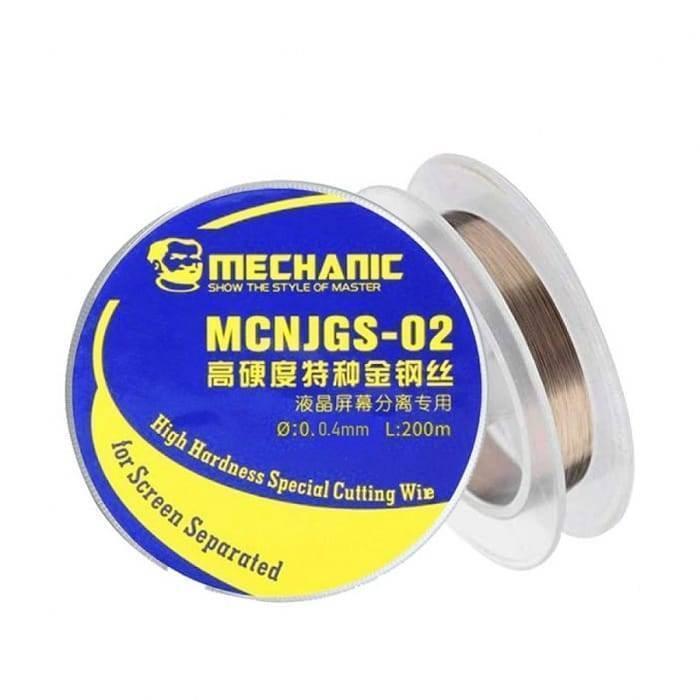 Mechanic High Hardness Lcd Display Touch Screen Separator Cutting Wire Line 0.04mm 200m Mcnjgs-02