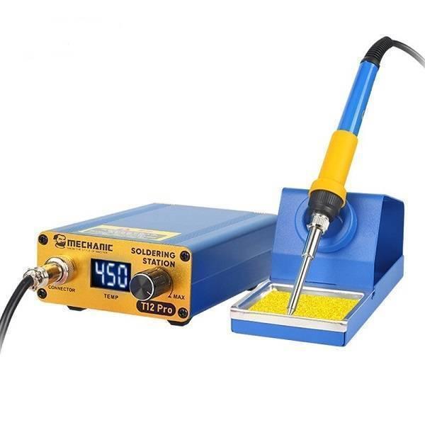 Mechanic T12 Pro Digital Electric Temperature Controller Soldering Iron Station