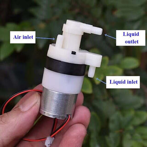 Dc 3v-3.7v 100mlpm Foam Pump Induction Liquid Booster Small Soap Bubble Pump Cylinder Material For Hand Sanitizer Machine