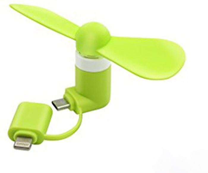 Portable 2 In 1 Mini Usb Fan For Phone Mix Color