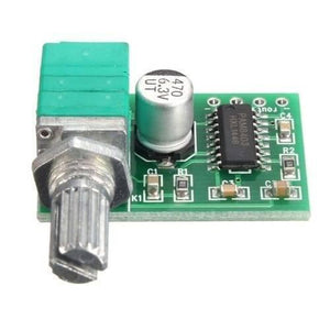 Mini 2 Channel Digital Usb Audio Amplifier Board Module Pam8403 With Volume Control Potentionmeter