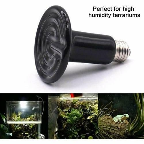 Infrared Ceramic Heating Bulb 200w 220v Best Heating Element Light For Diy Egg Incubator Reptile Pets