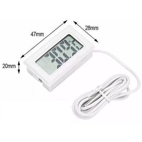 Tpm10 Digital Thermometer Temperature Sensor Tester Meter Fy-10 With Metal Sensor