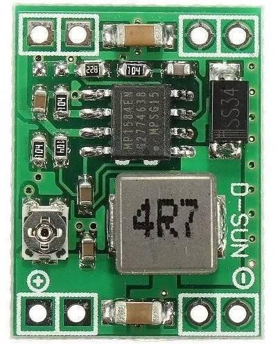 Mini Mp1584en Dc-dc Buck Adjustable Step Down Module 4.5v-28v Input 0.8v-20v Output
