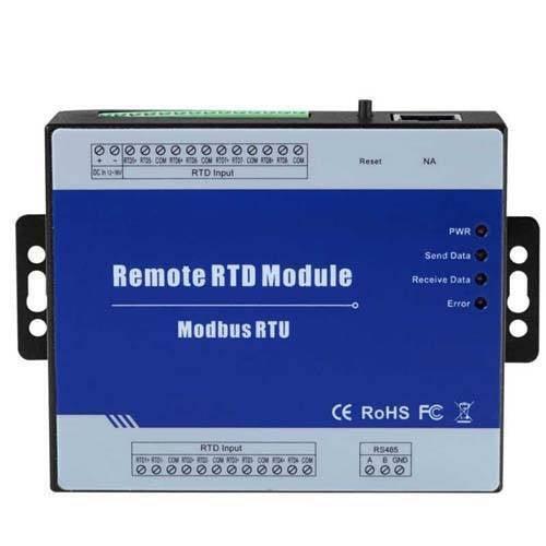 Modbus Slave Rtd Remote I/o Module Data Acquisition 8 Rtd Inputs 12~36vdc With Anti-reverse Protection M340