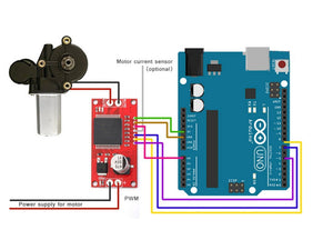 Monster Moto Shield Vnh2sp30 Motor Driver