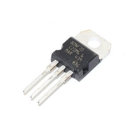 Mosfet Transistor 80nf70 80a 70v Stp80nf70 To-220