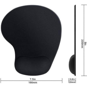 Mouse Pad With Gel Wrist Support Soft Ergonomic Mousepad H-02
