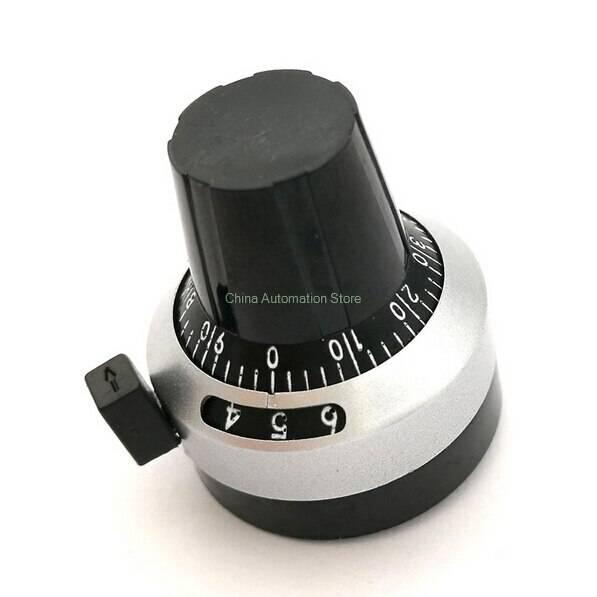Multi-turn potentiometer knob with dial knob 3590S potentiometer knob with switch lock switch