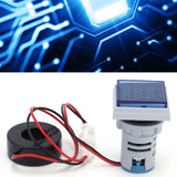 Multi Colour Square Panel Indicator Voltage Meter Current Meter With Indicator Signal Lamp Ad16-22fva