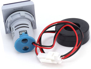 Multi Colour Square Panel Indicator Voltage Meter Current Meter With Indicator Signal Lamp Ad16-22fva