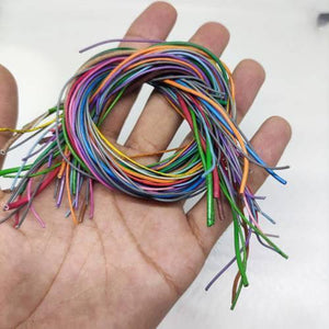 50grm Multiple Size Flexible Wires Jumper Wire Solder Able Wires Different Colors Mix Length Used