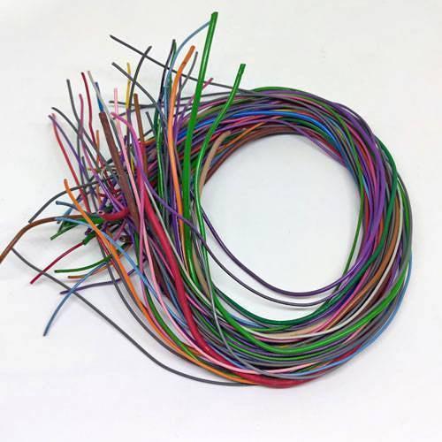 50grm Multiple Size Flexible Wires Jumper Wire Solder Able Wires Different Colors Mix Length Used