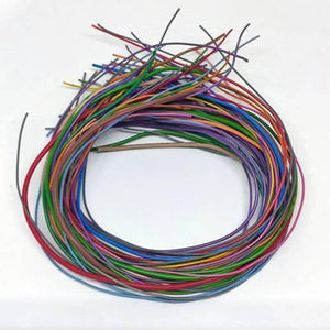 50grm Multiple Size Flexible Wires Jumper Wire Solder Able Wires Different Colors Mix Length Used