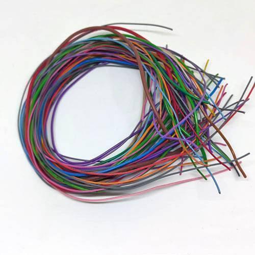 50grm Multiple Size Flexible Wires Jumper Wire Solder Able Wires Different Colors Mix Length Used