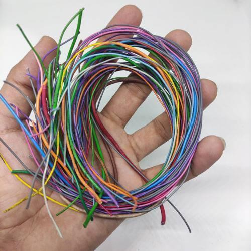 50grm Multiple Size Flexible Wires Jumper Wire Solder Able Wires Different Colors Mix Length Used