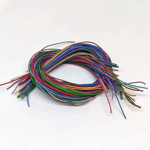 50grm Multiple Size Flexible Wires Jumper Wire Solder Able Wires Different Colors Mix Length Used