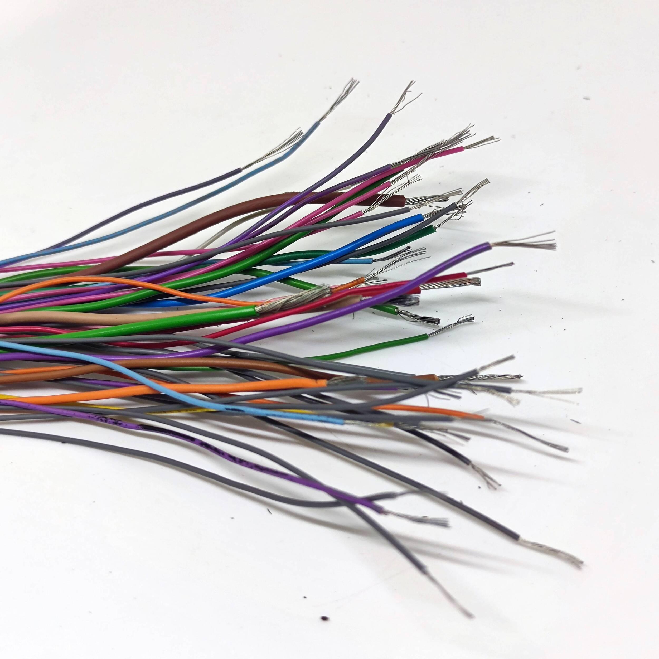 50grm Multiple Size Flexible Wires Jumper Wire Solder Able Wires Different Colors Mix Length Used