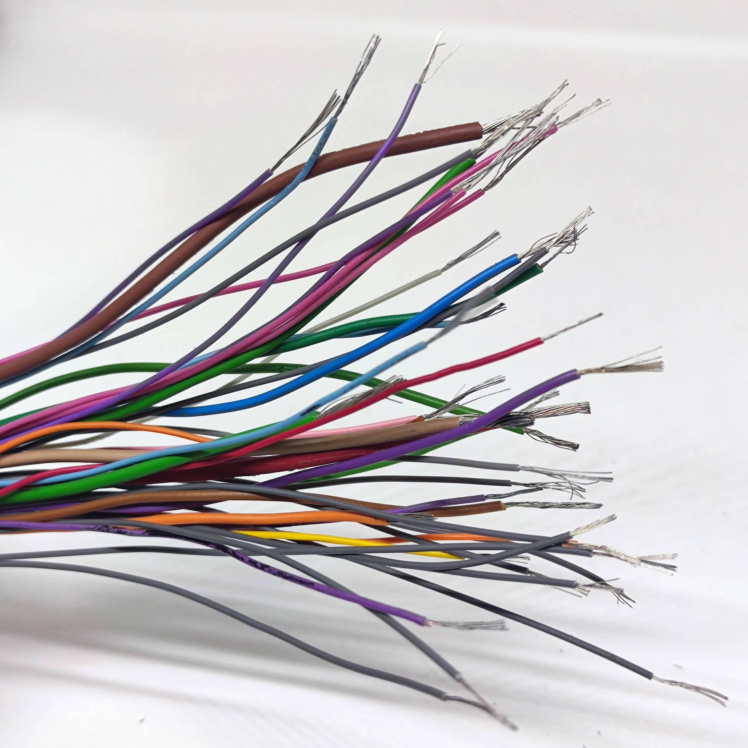 50grm Multiple Size Flexible Wires Jumper Wire Solder Able Wires Different Colors Mix Length Used