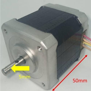 Nema 17 Stepper Motor: Bipolar 1.8 Degree, 1.6 Ohm For 3d Printer Robotics 4 Wire