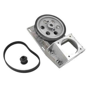 Oblique Teeth Nema34 Helical Gearbox With Timing Belt For Cnc Machine
