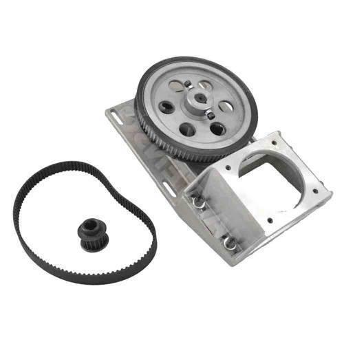Oblique Teeth Nema34 Helical Gearbox With Timing Belt For Cnc Machine