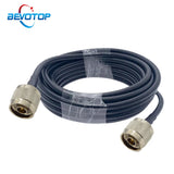 N Male To N Male Low Loss Cable Extension Antenna (60 Feet) For 2g 3g 4g Signal Booster Without